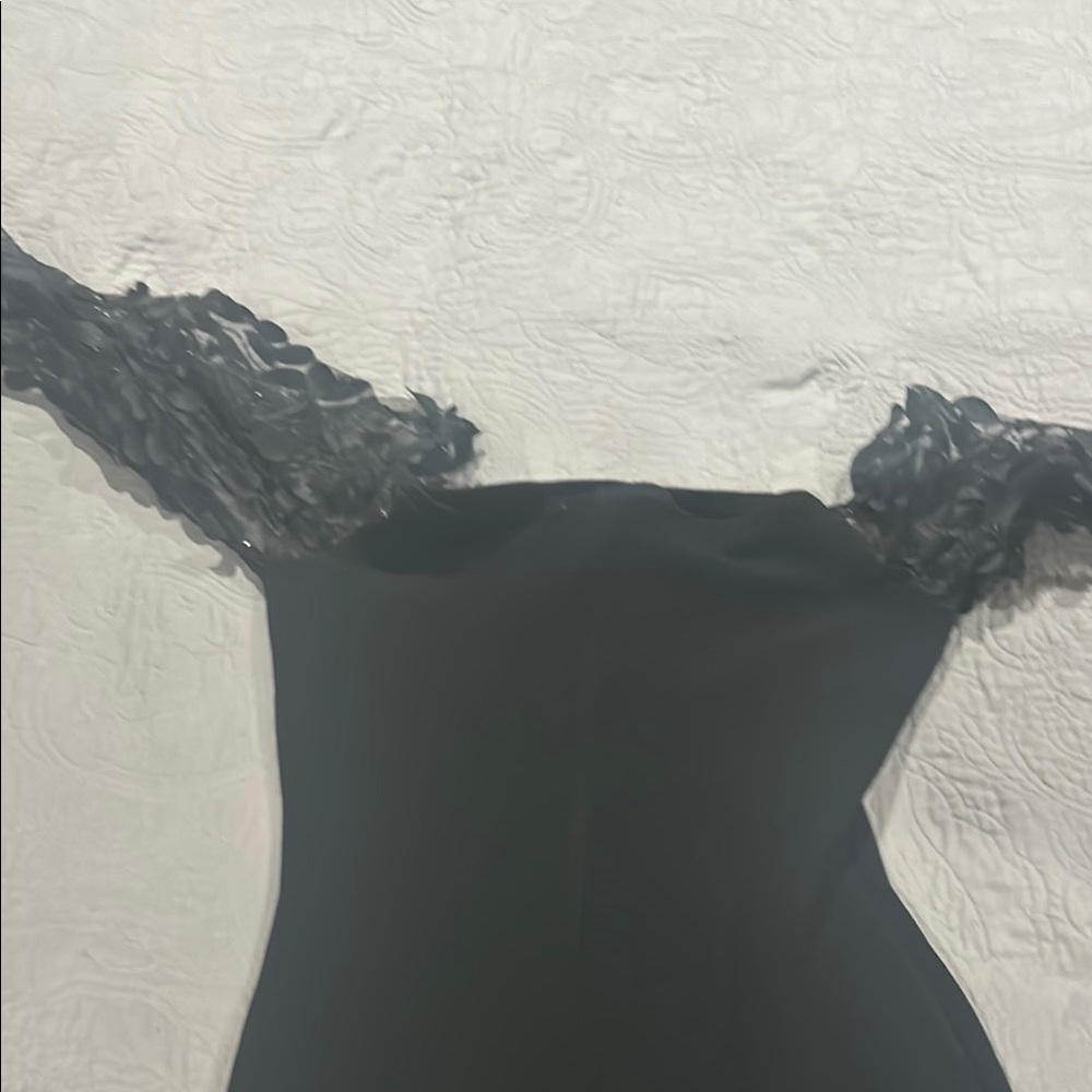 Fashion Nova Black Long Sleeve Dress with style
